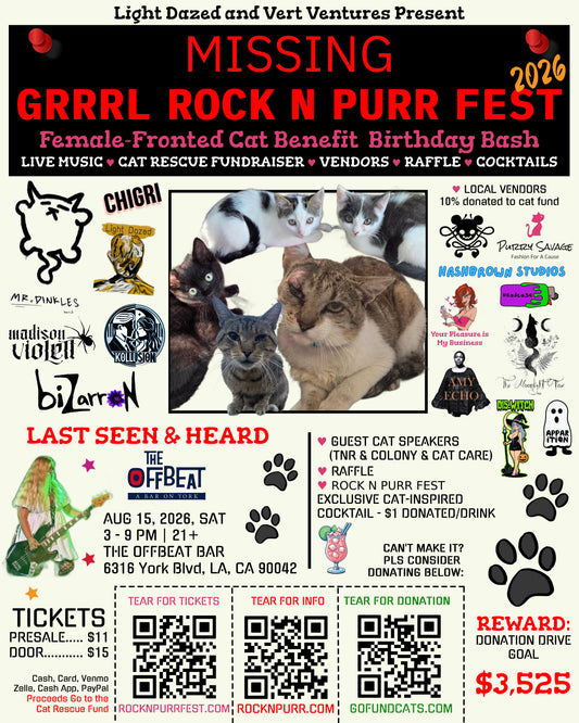 GRRRL ROCK N PURR FEST