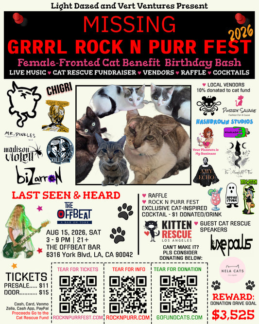 GRRRL ROCK N PURR FEST