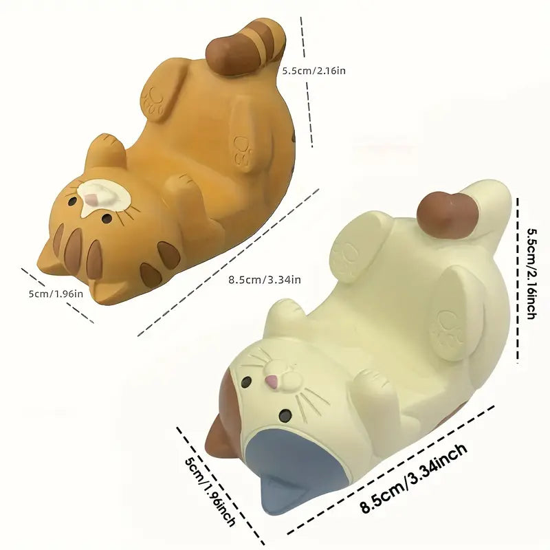 Adorable Cat Mobile Phone Holder – Lazy Cat Design