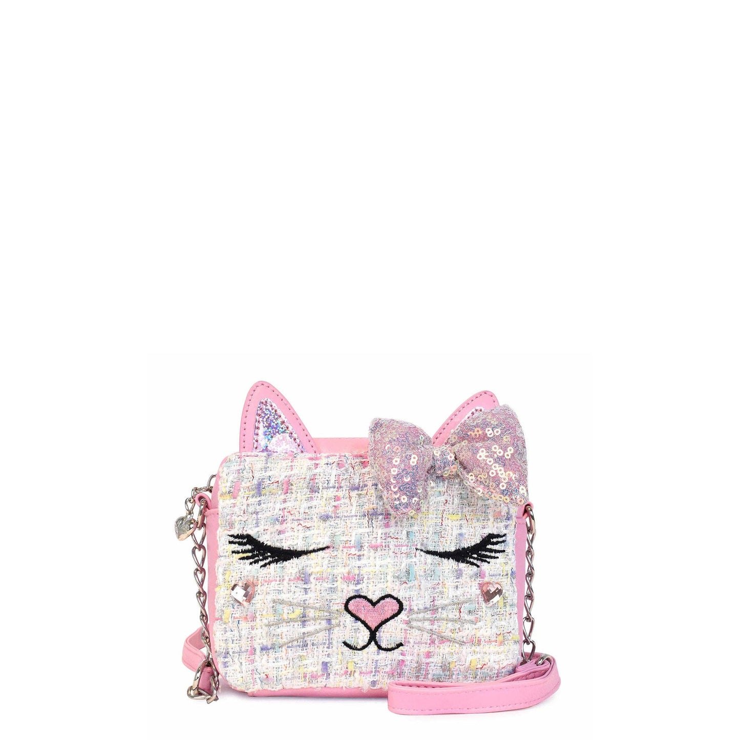 Miss Bella the Kitty Tweed Crossbody Bag