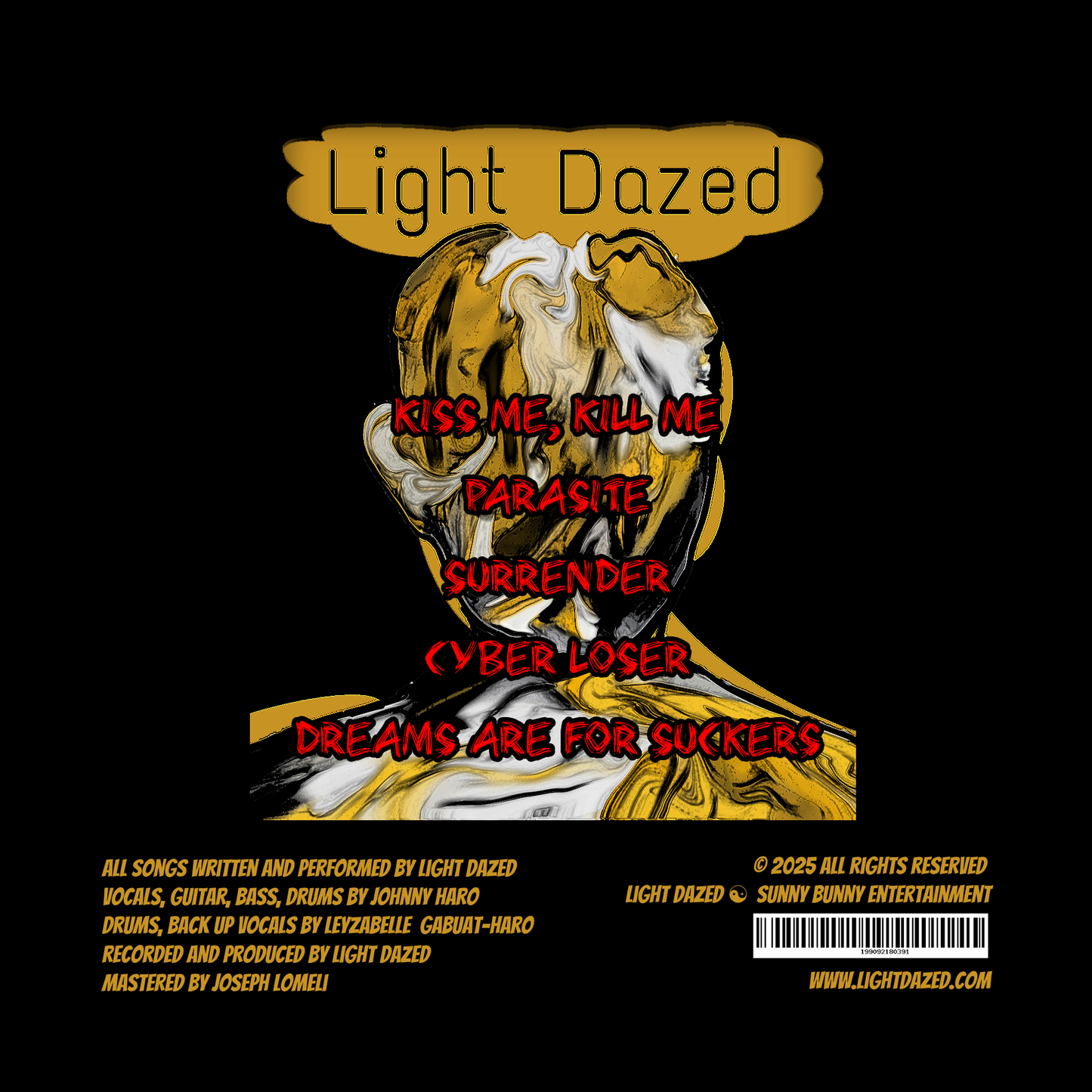 Light Dazed Kiss Me, Kill Me CD