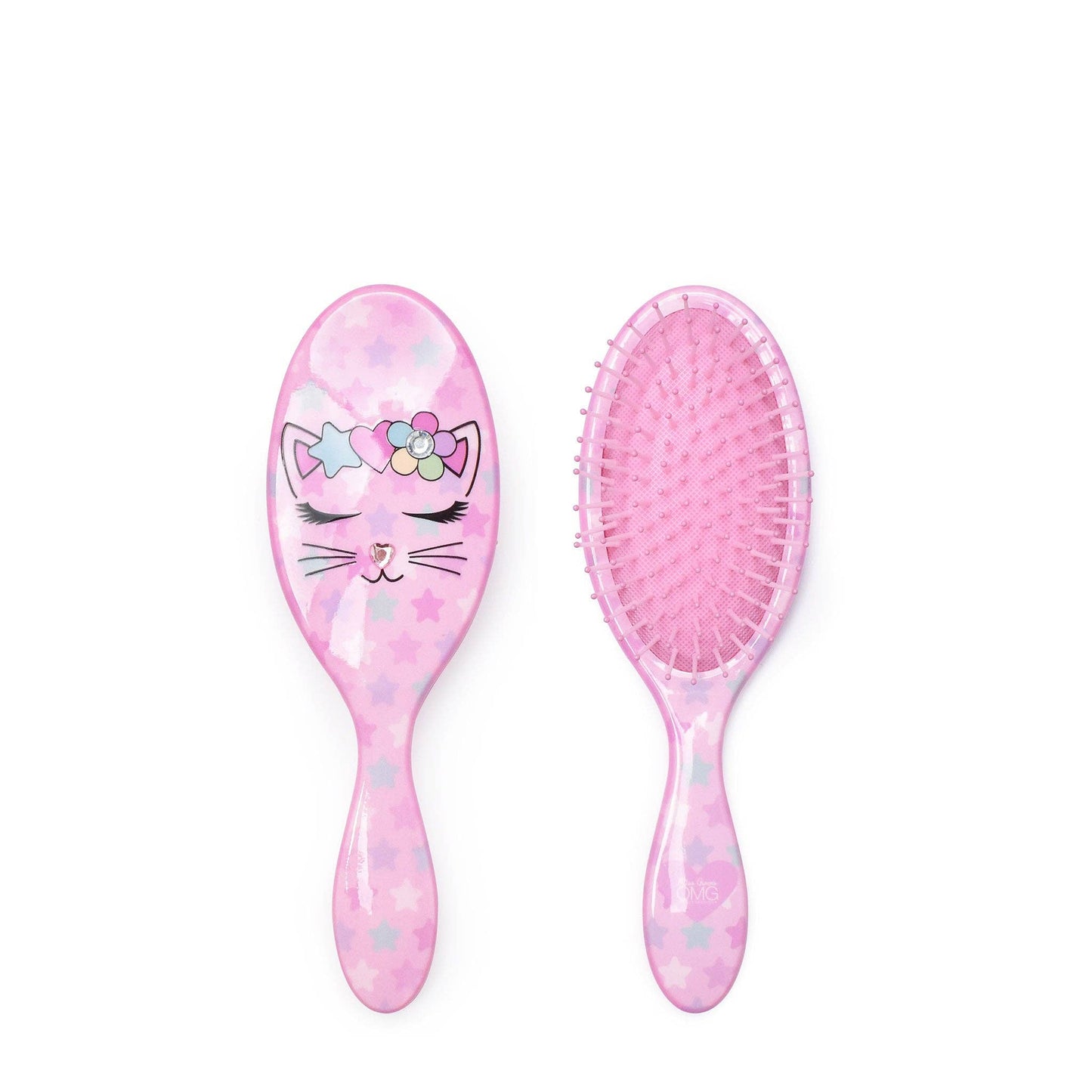 Miss Bella Kitty Cat Heart-Printed Hairbrush
